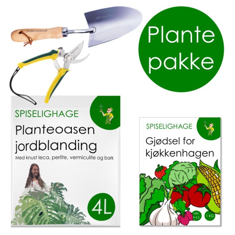 PLANTEPAKKE 3 - Planteoasen jordblanding og gjødsel