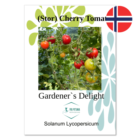 Tomat – Stor cherry “Gardeners delight”