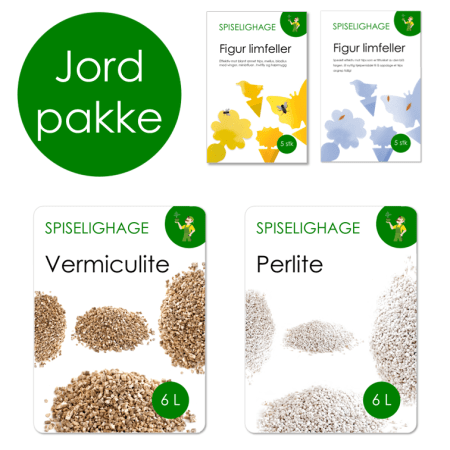 JORDFORBEDRING PAKKE 2 - Perlite, vermiculite og limfeller